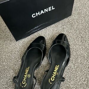 Black Patent Leather Women's Shoes